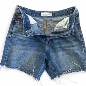 Stradivarius Women's Classic Blue Jean Shorts